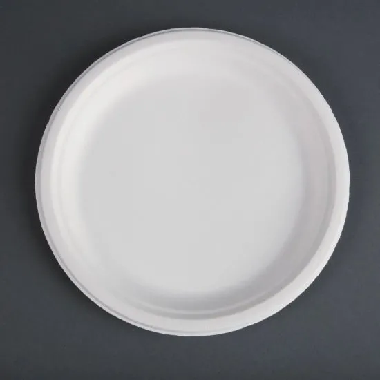 Fiesta Green Compostable Bagasse Plate 10 X 50''