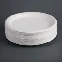 Fiesta Green Compostable Bagasse Plate 10 X 50''