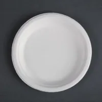 Fiesta Green Compostable Bagasse Plate 7'' X 50