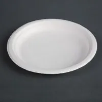 Fiesta Green Compostable Bagasse Plate 7'' X 50