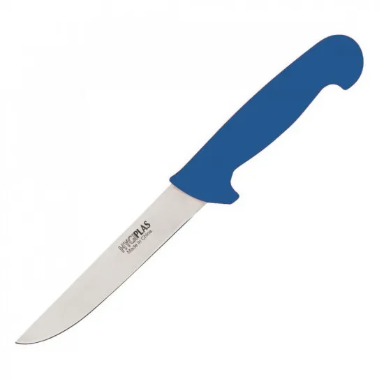 Hygiplas Boning Knife Stiff Blade Blue 6''