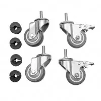 Castors For Vogue St/st Tables (pack 4)