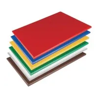 Hygiplas Low Density Chopping Board Set - 600x450x20mm (set 6)