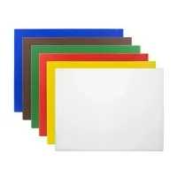 Hygiplas Low Density Chopping Board Set - 600x450x10mm (set 6)