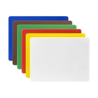 Hygiplas Low Density Sml Chopping Boards - 300x225xx10mm (set 6)