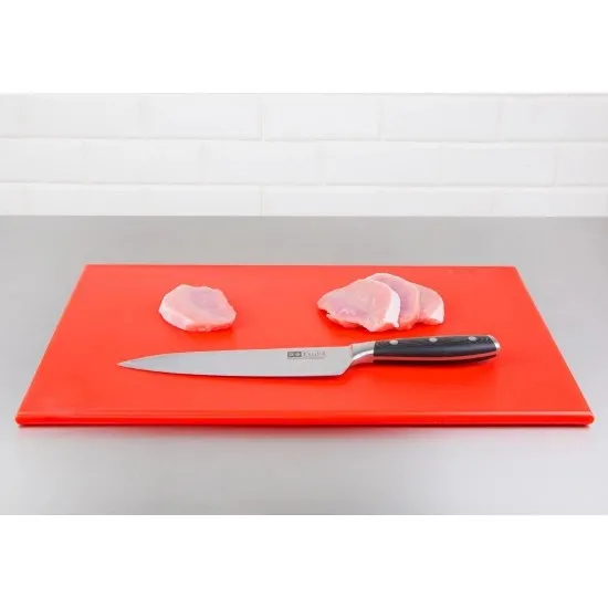 Hygiplas High Density Chopping Board Sml Red - 229x305x12mm