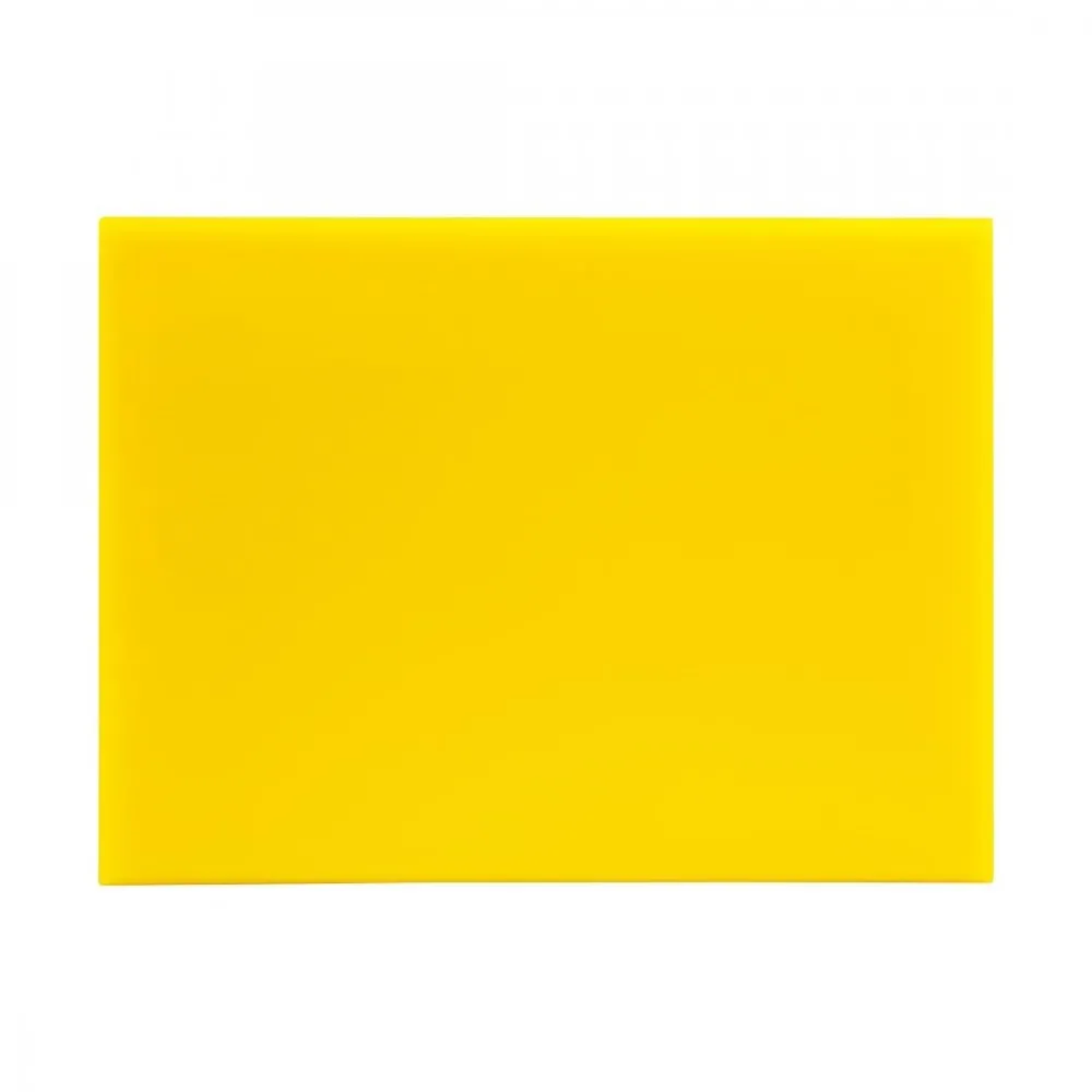 Hygiplas High Density Chopping Board Sml Yellow - 229x305x12mm