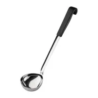 Vogue Blk Handled Ladle - 340mm 435ml