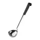 Vogue Blk Handled Ladle - 340mm 435ml