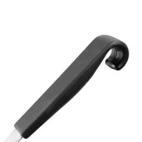Vogue Blk Handled Ladle - 340mm 435ml