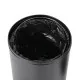 Bolero Steel Bullet Bin With Open Lid (blk) - 40ltr