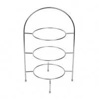 Chrome Afternoon Tea Stand For Plates Up To 210mm