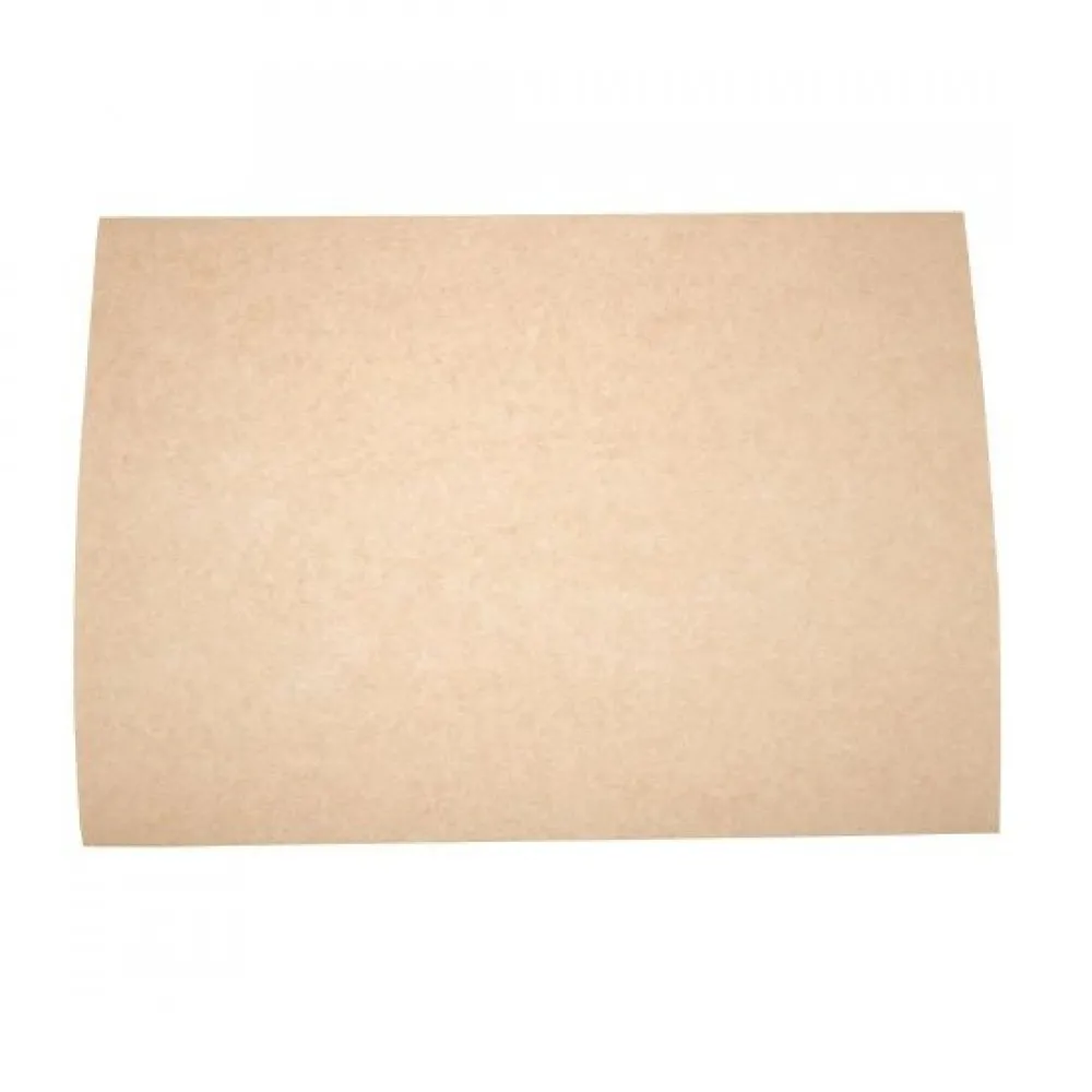 Vegware Unbleached Greaseproof Sheet 380x275mm 34gsm X 500