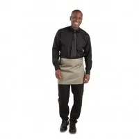 Whites Half Bistro Apron Olive - 750x373mm 29.5x14.7''