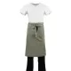 Whites Regular Bistro Apron Olive - 1000x700mm 39.4x27.5''
