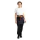 Half Bistro Apron Denim Blue (tan Ties) - 700x430mm