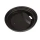 Fiesta Green Cpla Lid For Hot Cups Blk 8oz X 50