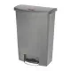 Rubbermaid Slim Jim Resin Front Step-on Grey - 90ltr