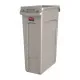 Rubbermaid Slim Jim Container With Venting Channels Beige - 87ltr