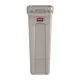 Rubbermaid Slim Jim Container With Venting Channels Beige - 87ltr