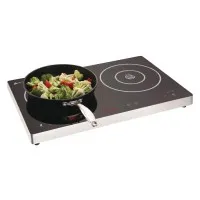 Caterlite Touch Control Double Induction Hob - 3kw