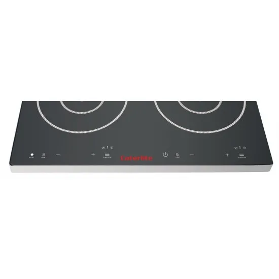 Caterlite Touch Control Double Induction Hob - 3kw