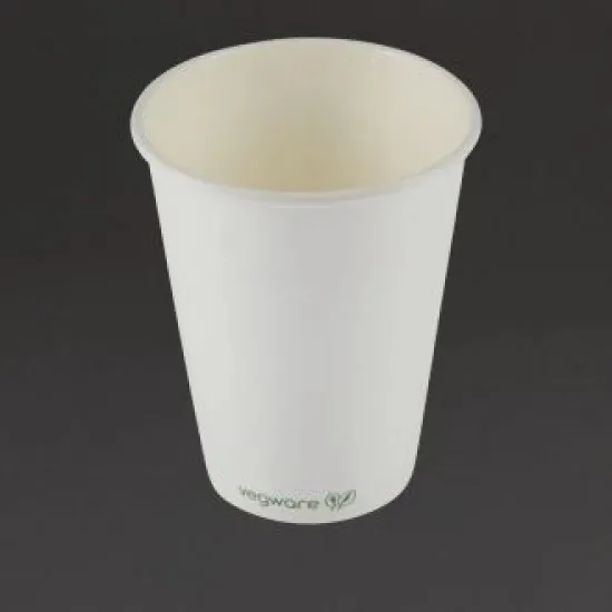 Vegware S/w White Hot Cup 12oz X 1000