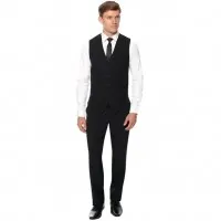 Mens Blk Waiting Trouser - Size 30