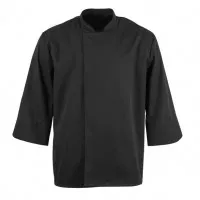 Whites Atlanta Chef Jacket - Teflon Unisex Jacket Blk - Size - M
