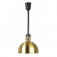 Retractable Dome Heat Shades - Pale Gold