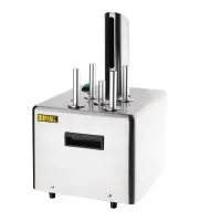 Buffalo Commercial Stainless Steel Glass Polisher - 5 Brushes