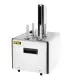 Buffalo Commercial Stainless Steel Glass Polisher - 5 Brushes