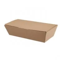 Colpac Kraft Medium Paperboard Food Box X 150