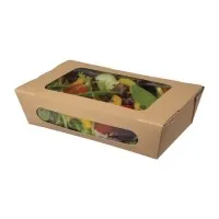 Colpac Tuck Top Salad Pack Large Kraft X 200