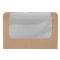 Colpac Kraft Sandwich Pack With Pla Window X 500