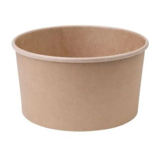 Fiesta Green Round Kraft Salad Bowl 1000ml X 300