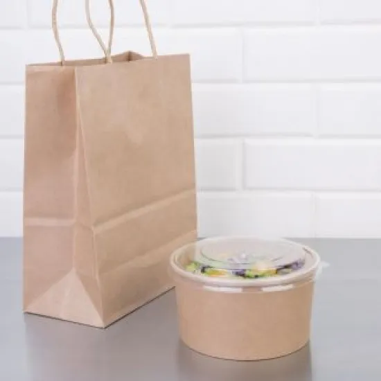 Fiesta Green Round Kraft Salad Bowl 1000ml X 300