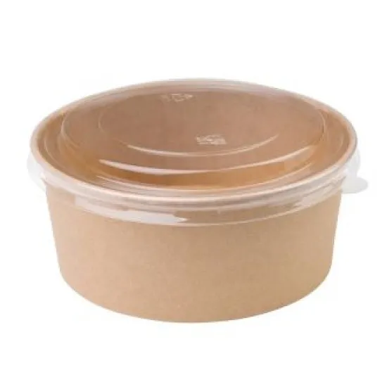 Fiesta Pet Lid For Round Paper Salad Bowls X 300