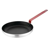 Hygiplas Frypan Alum Non-stick Teflon Platinum + Red Hndl - 280x45mm