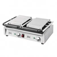 Buffalo Extra Large Contact Grill Double Flat Plate
