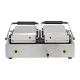 Buffalo Contact Grill Double Flat Left/ribbed Right