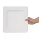 Fiesta Green Square Bagasse Plate 10'' X 50