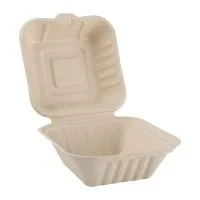 Fiesta Green Bepulp 6'' Burger Box Natural Colour X 500