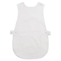 Coloured Tabard Apron With Pocket