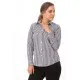 Ladies Uniform Black Gingham Shirt