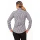 Ladies Uniform Black Gingham Shirt