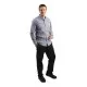 Mens Uniform Black Gingham Shirt