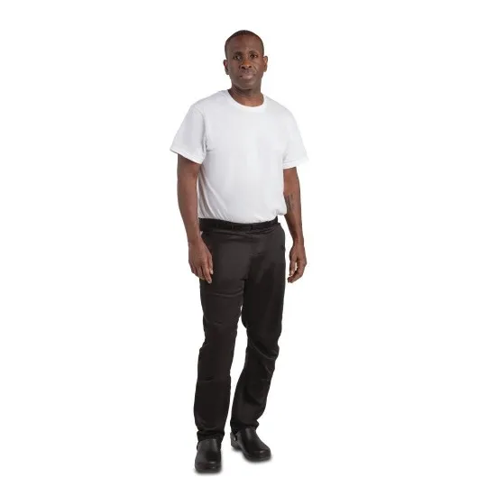 Woman wearing Black Utility Trousers