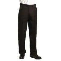Mens Black Uniform Trousers