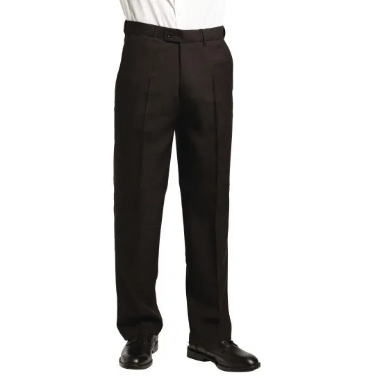 Mens Black Uniform Trousers
